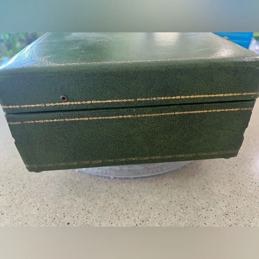 1950s mid century jewelry box AS IS - Picture 6 of 12